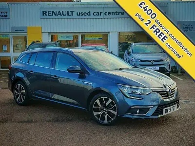 Usado Renault Mégane GrandTour Iconic 115 HP (84 kW) 2019 Cinzento Carrinha