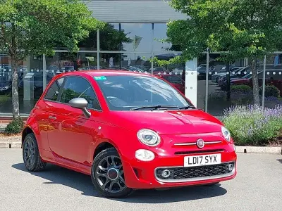 Used Fiat 500 S 69 HP (50 kW) 2017 Red Hatchback