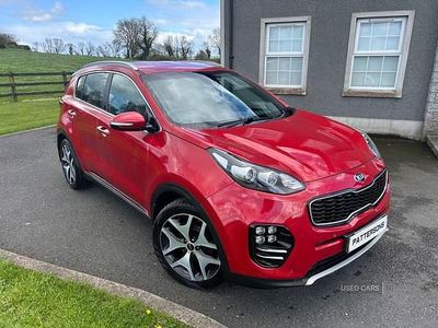 Used Kia Sportage GT-Line 115 HP (84 kW) 2018 Red SUV