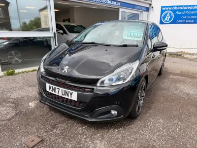 Gebraucht Peugeot 208 GT-line 100 PS (73 kW) 2017 Schwarz Kleinwagen