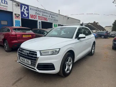 Used Audi Q5 Sport 190 HP (139 kW) 2018 White SUV