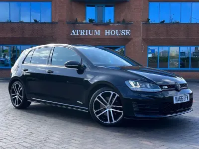 Used VW Golf VII GTD 2016 Black Hatchback