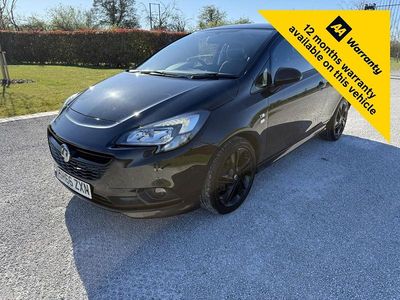 Used Vauxhall Corsa Edition 75 HP (55 kW) 2016 Black Hatchback