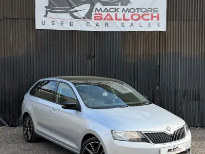 Used Skoda Rapid Sport 110 HP (80 kW) 2016 Silver Hatchback