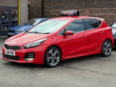 Used Kia Ceed GT-Line 134 HP (98 kW) 2018 Red Hatchback