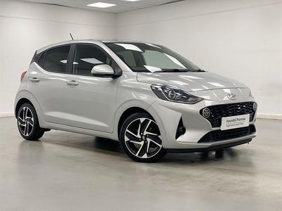 Usado Hyundai i10 Premium 2020 Prateado Citadino