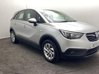 Used Vauxhall Crossland X S 110 HP (80 kW) 2019 Silver SUV