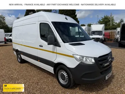 Used Mercedes Sprinter 163 HP (119 kW) 2019 White Van
