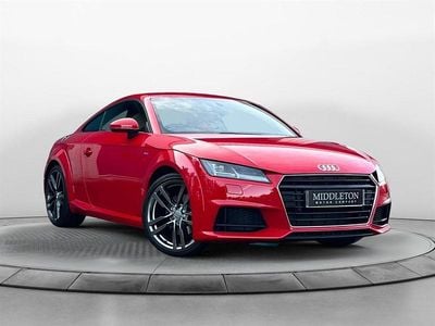 Red Used 2017 Audi TT S-Line Coupe | £15,995 (Good price)