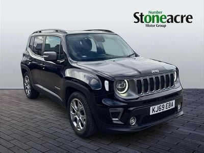 Black Used 2020 Jeep Renegade Limited SUV | £11,395 (Fair price)