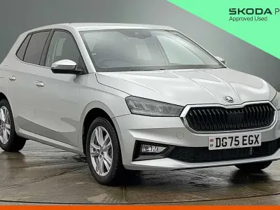 Used Skoda Fabia SE L 113 HP (83 kW) 2025 Brilliant silver metallic Hatchback