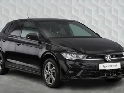 Used VW Polo R-line 110 HP (80 kW) 2023 Black Hatchback
