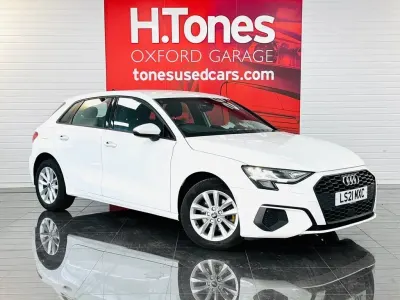Used Audi A3 Business 110 HP (80 kW) 2021 White Sedan