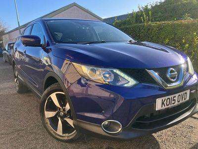 Blue Used 2015 Nissan Qashqai N-TEC SUV | £8,390 (Good price)
