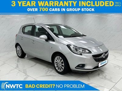 Used Vauxhall Corsa 90 HP (66 kW) 2018 Silver Hatchback