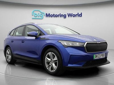 Used Skoda Enyaq iV ecoSuite 131 kW (179 HP) 2023 Blue SUV