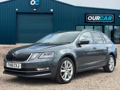 Używany Skoda Octavia SE L 150 KM (110 kW) 2018 Szary Kombi