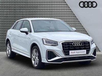 White Used 2022 Audi Q2 S-Line SUV | £20,199 (Fair price)