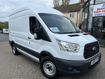 Used Ford Transit 130 HP (95 kW) 2017 White Van