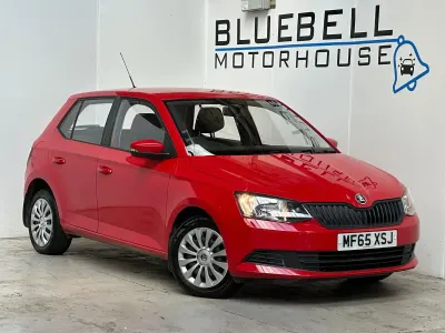 Used Skoda Fabia 2015 Red Hatchback