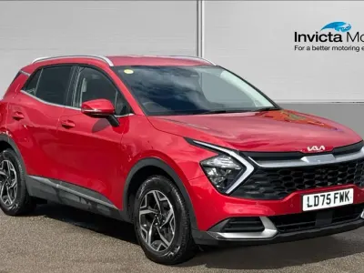 Used Kia Sportage 157 HP (115 kW) 2025 Magma red premium SUV