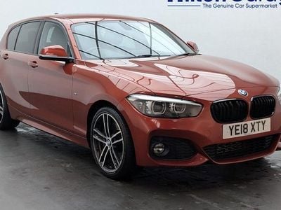 Orange Used 2018 BMW 116 M Sport Hatchback | £12,150 (Fair price)