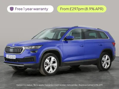 Used Skoda Kodiaq SE L 150 HP (110 kW) 2021 Blue SUV