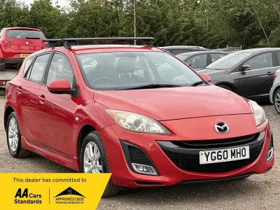 Used Mazda 3 105 HP (77 kW) 2010 Red Hatchback
