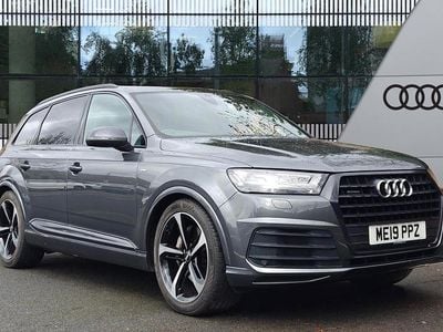 Used Audi Q7 Black Edition 281 HP (206 kW) 2019 Grey SUV