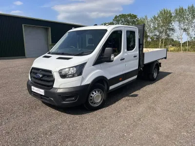Used Ford Transit 130 HP (95 kW) 2023 White Cabriolet