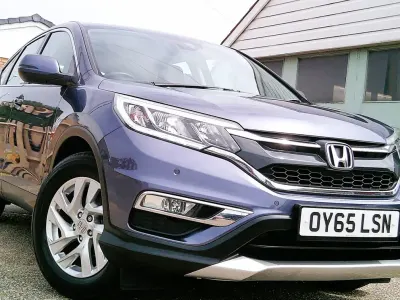 Used Honda CR-V SE 120 HP (88 kW) 2015 Blue SUV