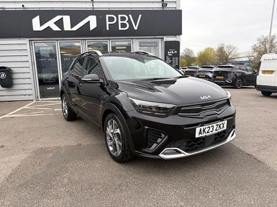 Used Kia Stonic GT-Line 2023 Midnight black SUV
