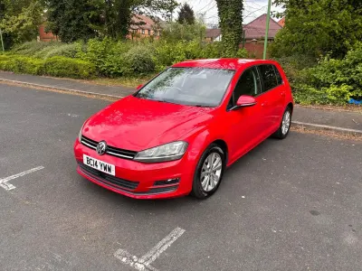 Used VW Golf VII GT 2014 Red Hatchback