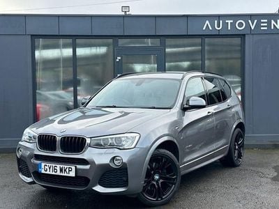 Grey Used 2016 BMW X3 M Sport SUV | £14,990 (Fair price)