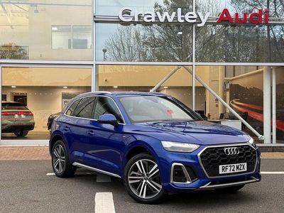 Blue Used 2023 Audi Q5 S-Line SUV | £36,990 (A bit pricey)