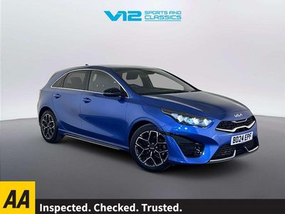 Used Kia Ceed GT-Line 158 HP (116 kW) 2024 Blue Hatchback
