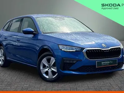 Used Skoda Scala SE 85 HP (62 kW) 2025 Race blue metallic Hatchback