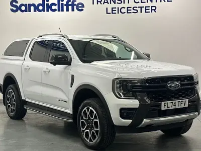 Used Ford Ranger Wildtrack 241 HP (177 kW) 2024 White Pickup