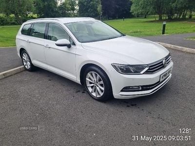 White Used 2015 VW Passat Business Estate | £4,995 (A bit pricey)
