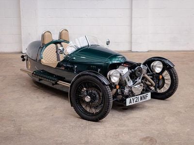 British racing green Used 2021 Morgan 3 Wheeler Cabriolet | £35,000