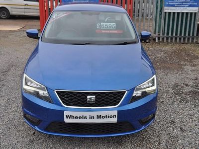 Used Seat Toledo XCELLENCE 110 HP (80 kW) 2017 Blue Hatchback