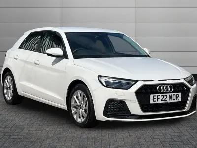 Used Audi A1 Sportback Sport 94 HP (69 kW) 2022 Shell white Hatchback