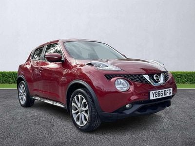 Red Used 2016 Nissan Juke Tekna SUV | £7,990 (Fair price)