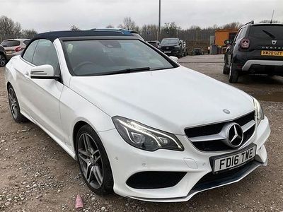 Used Mercedes E200 AMG Line Premium 2016 White Cabriolet