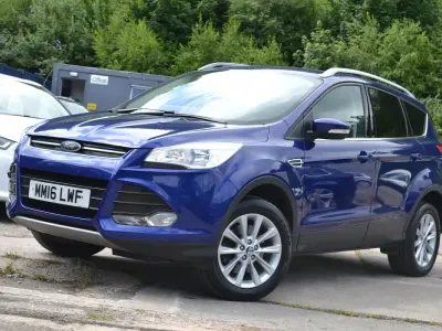 Used Ford Kuga Titanium 150 HP (110 kW) 2016 Blue SUV