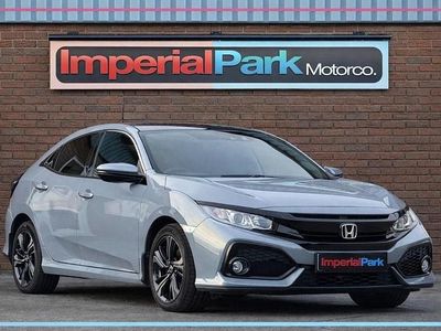 Grey Used 2018 Honda Civic EX Hatchback | £9,495 (Fair price)