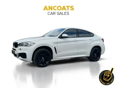 Used BMW X6 M Sport 258 HP (189 kW) 2017 White SUV