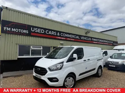Used Ford Transit Custom Trend 130 HP (95 kW) 2019 White Van