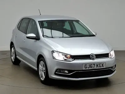 Used VW Polo Edition 90 HP (66 kW) 2017 Silver Hatchback
