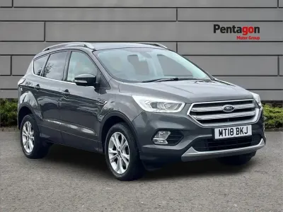 Used Ford Kuga Titanium 120 HP (88 kW) 2018 Grey SUV